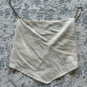 Forever 21 jewel criss cross back